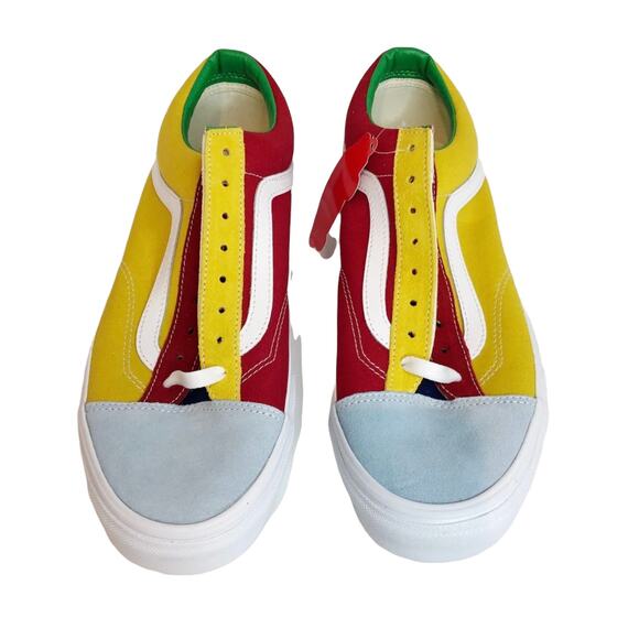 NWT Vans Style 36 Sneaker Sunshine Multi True White Mens Size 11.5 VN0A3DZ3WNY - Picture 2 of 8